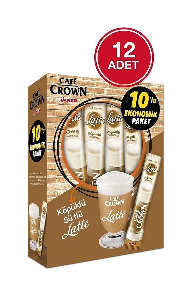 Latte Kahve 17 gram 120 Adet - 1