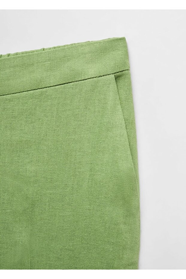 Keten jogger pantolon - 5