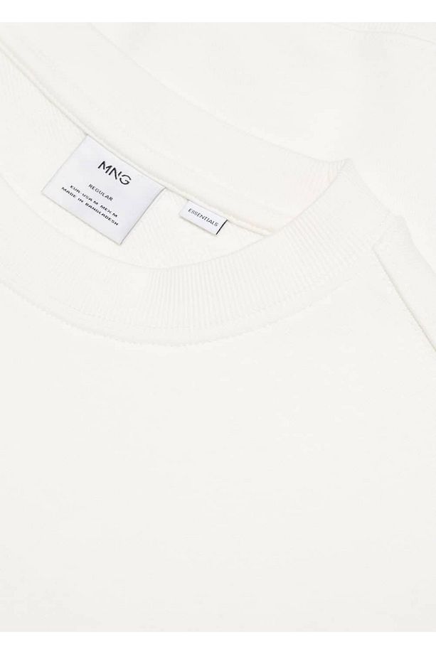 %100 pamuklu basic sweatshirt - 6