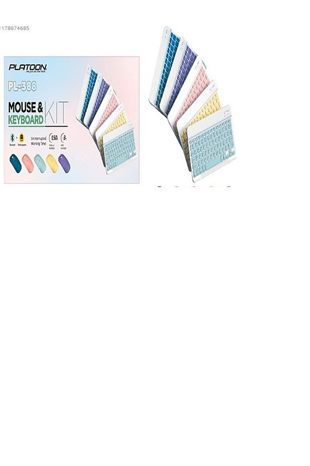 BLUETOOTH/ŞARJLI/KABLOSUZ MOUSE VE KLAVYE - 4