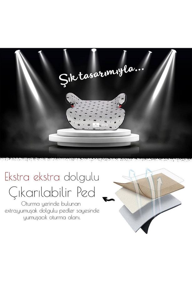 Lorelli Sirius New Isofix Oto Koltuğu Yükseltici - 3