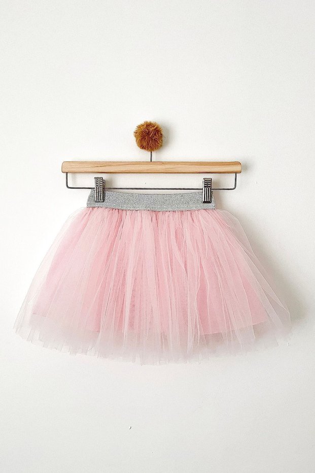 Girl's Lined Fluffy Tutu Skirt, 23 April Birthday Tutu Skirt
