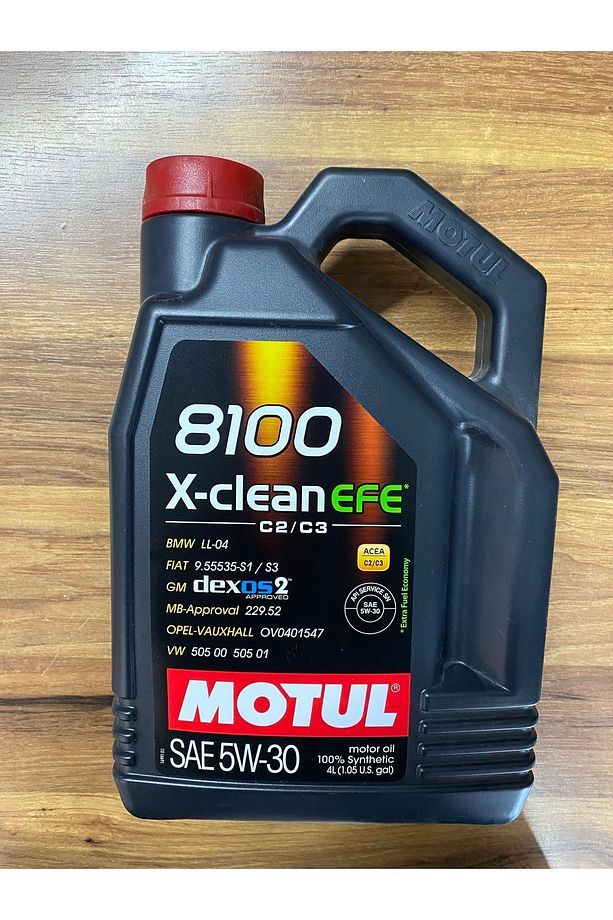 5w30 4lt 8100 X-clean Efe C2/c3 Motor Yağı - 1