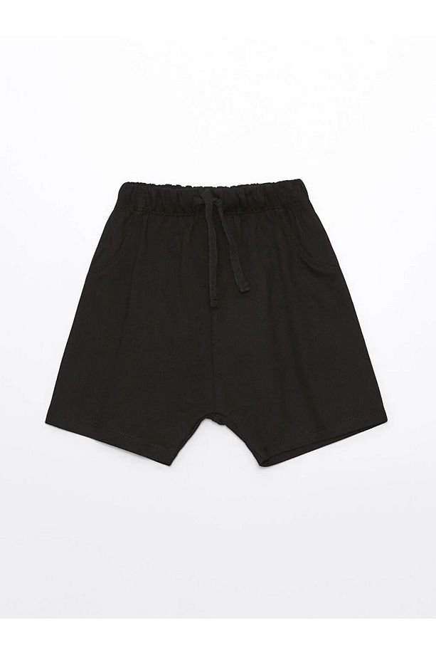 LCW baby Beli Lastikli Basic Erkek Bebek Şort - 1