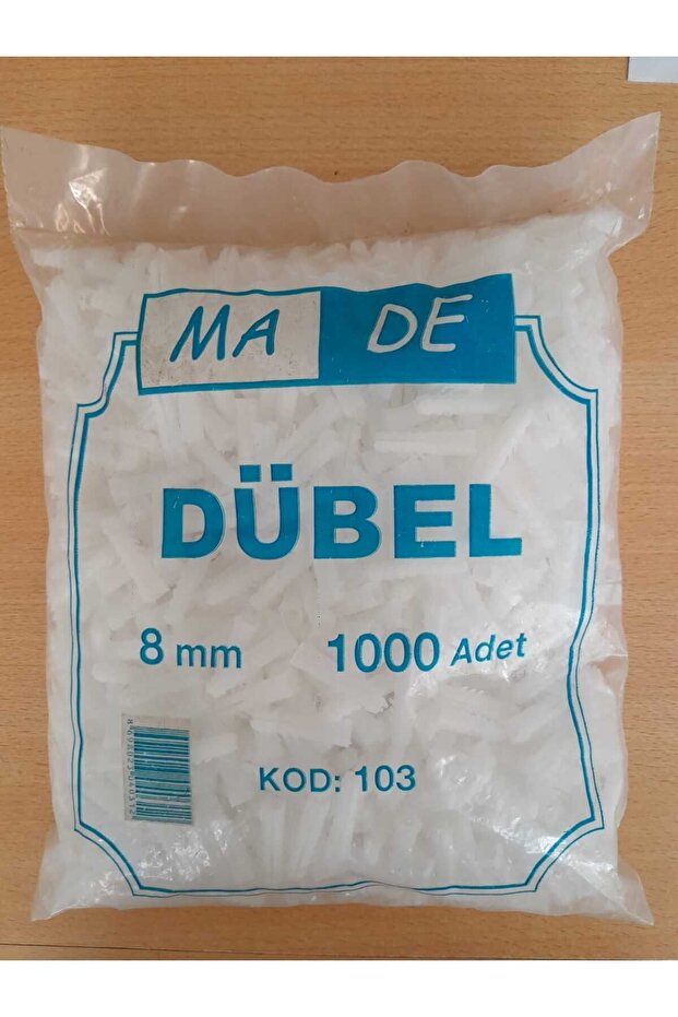 MA DE DÜBEL 8MM 100 Adet - 1