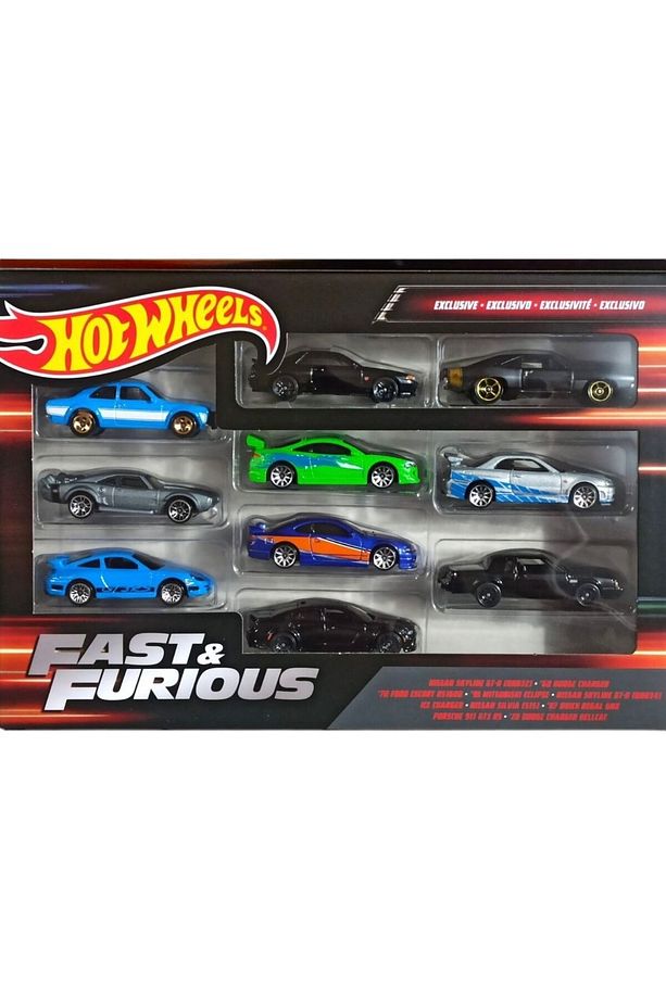 hızlı ve öfkeli 10lu araç seti fast and furious orijinal - 4