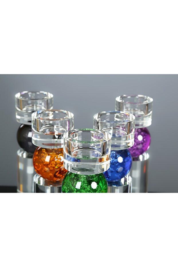 SİLİNDİR KABARCIK MODERN ŞAMDAN - 4