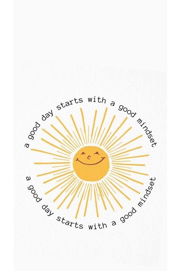 A Good Day Stars With A Good Mindset Yıkanabilir Kaymaz Taban Leke Tutmaz Yoga Matı Pilates Minderi - 2