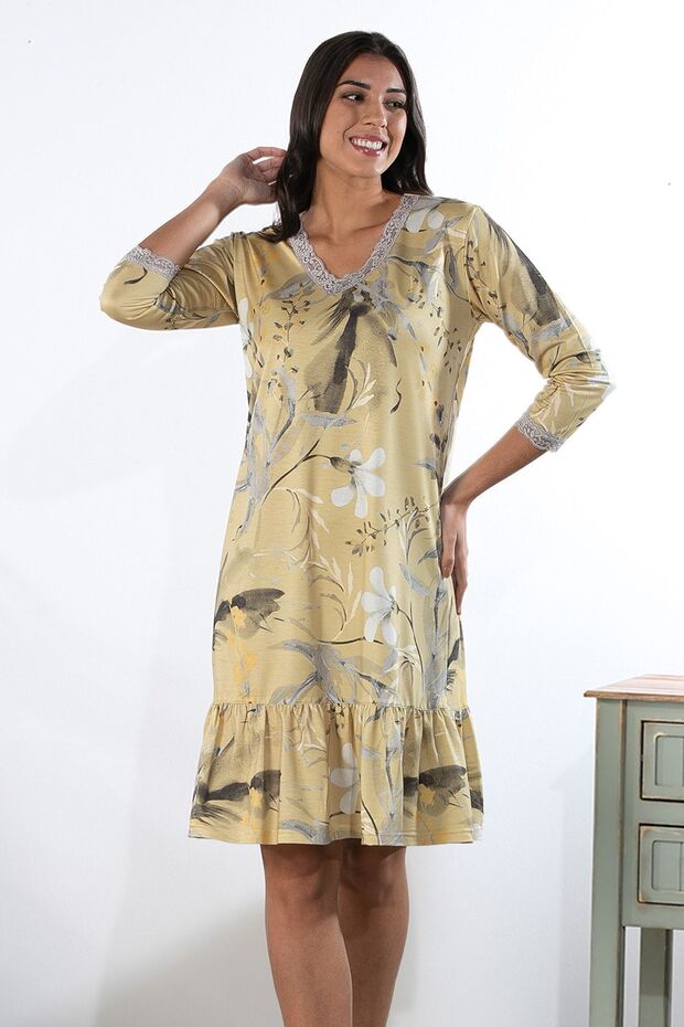 Lace Women's Nightgown Dress