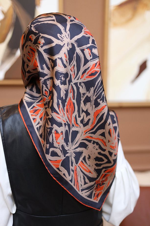 Twill İpek Eşarp 11419-42 - 5