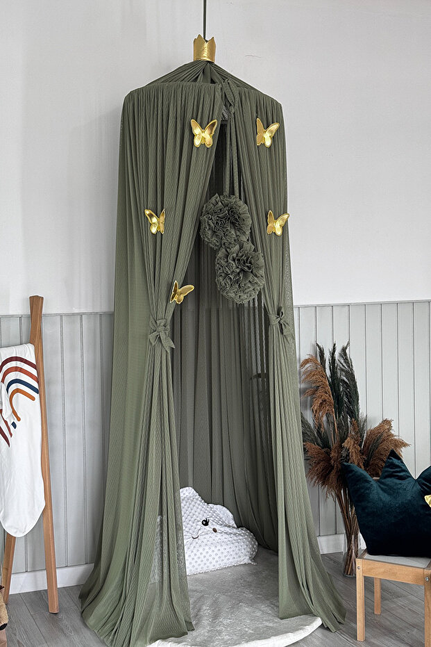 Basic Haki Puantiyeli Cibinlik - 4