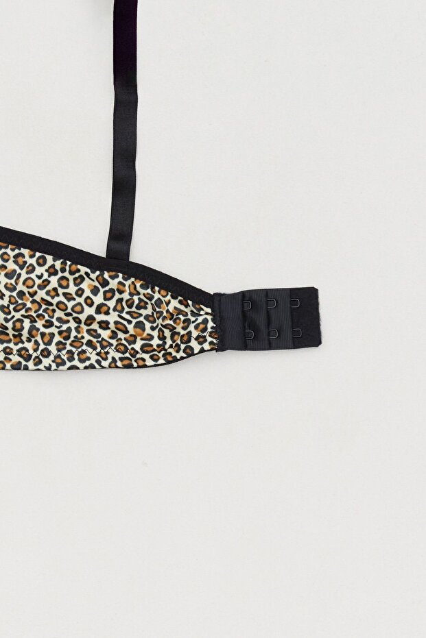 حمالة صدر مدعمة بنمط الفهد - 2