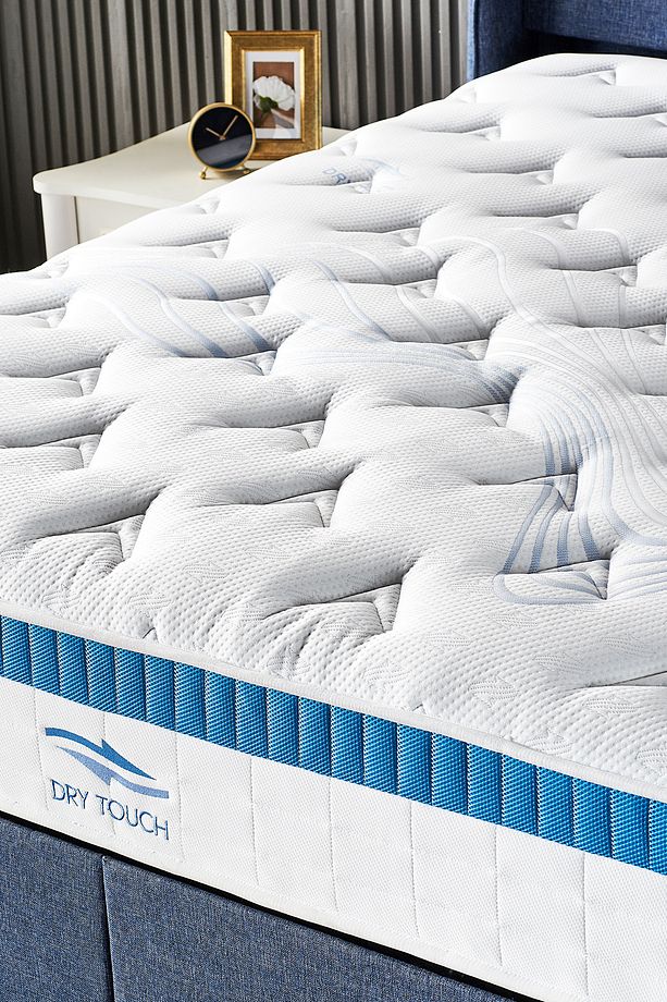 Niron Dry Touch Tek Kişilik Paket Yaylı Lüks Full Ortopedik Yatak 120x200 Cm - 6