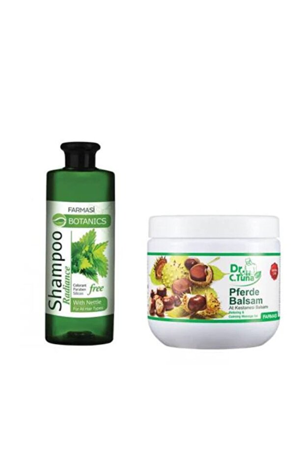Botanics Nettle Shampoo and Horse Chestnut Massage Gel
