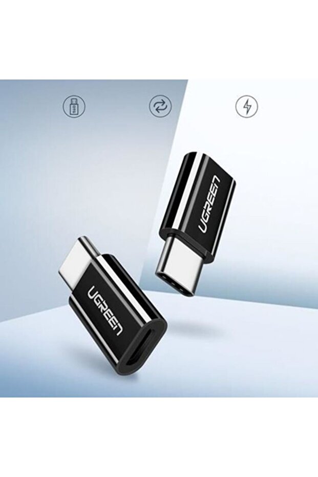 Usb 3.1 Type-c To Micro Usb Dönüştürücü Adaptör Siyah - 7