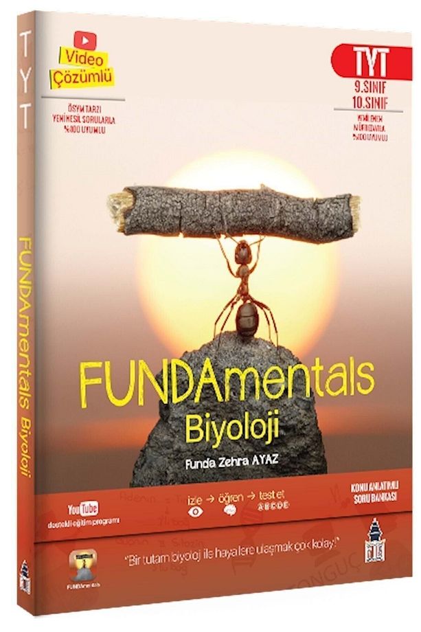 Fundamentals Biyoloji Tyt Konu Anlatımlı Soru Bankası - 1
