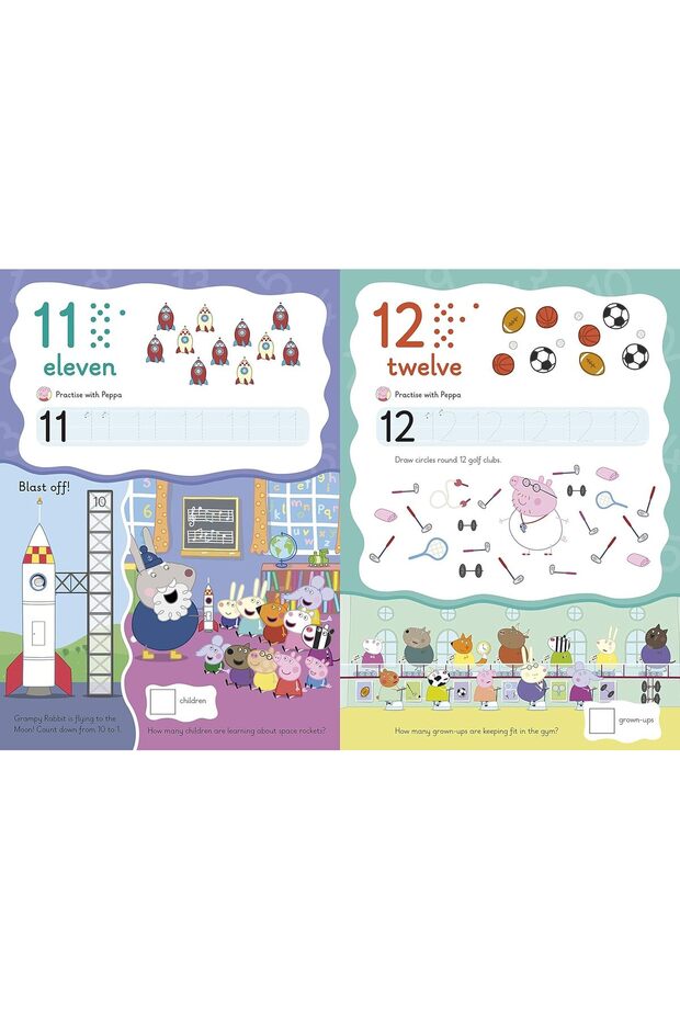 Peppa Pig - Wipe-Clean First Counting - 3