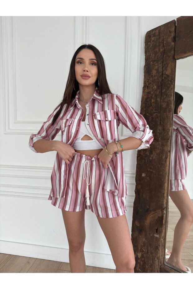 GÖMLEKLİ ŞORT TAKIM - 4