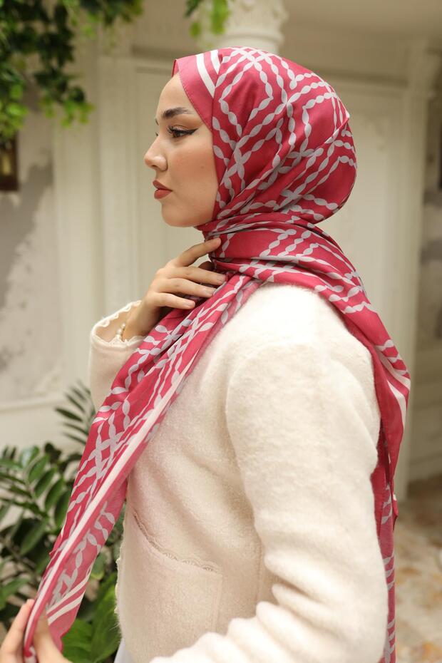 Desenli Soft Şal 70016-21 - 4