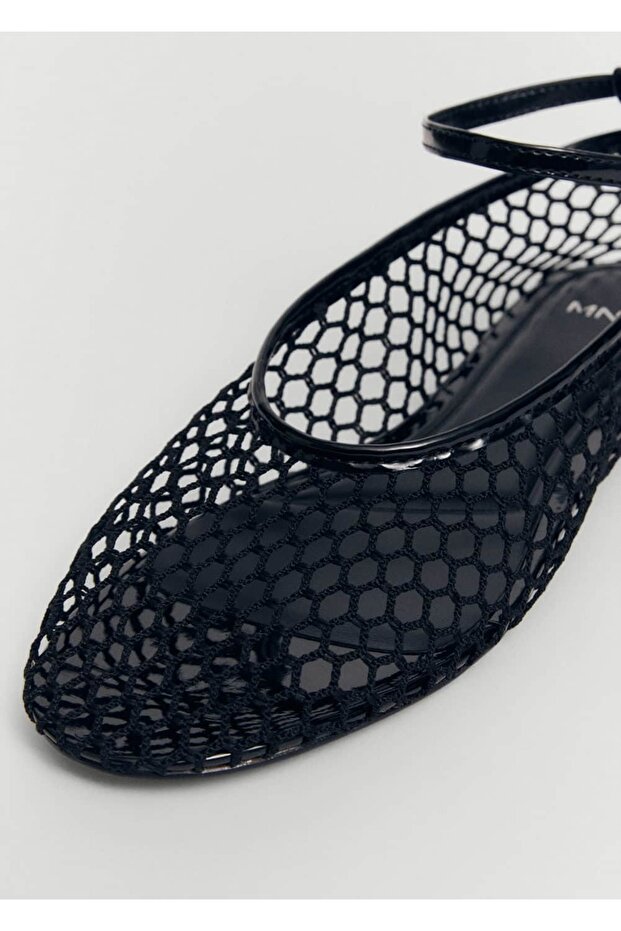 Síťované baleríny s náramkem - 7