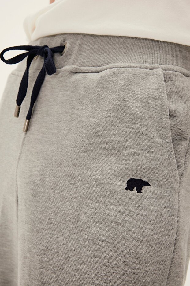 SOLID PANT GRAYMELANGE - 2