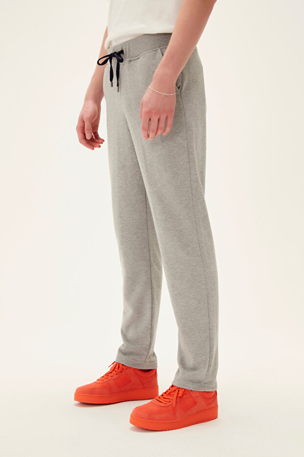 SOLID PANT GRAYMELANGE - 4