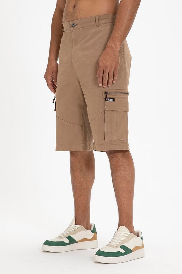 Rope Sweatshorts Camel Kahverengi Erkek Şort - 4