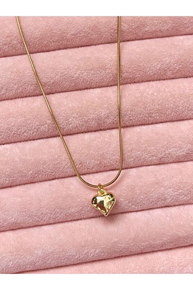 Bombeli Çelik Kolye - 2