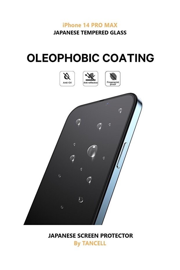 Iphone 14 Pro Max Ekran Koruyucu Tam Kaplayan Japon Kırılmaz Cam (1 Ad) 6.7inc 2.5d 9h - 6