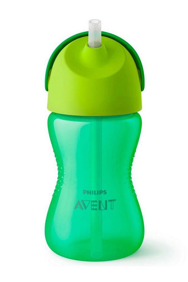 Pipetli Bardak 12 ay+ 300 ml Yeşil + Pipetli Bardak 12 ay+ 300 ml Pembe & Sarı - Yeni Model - 3
