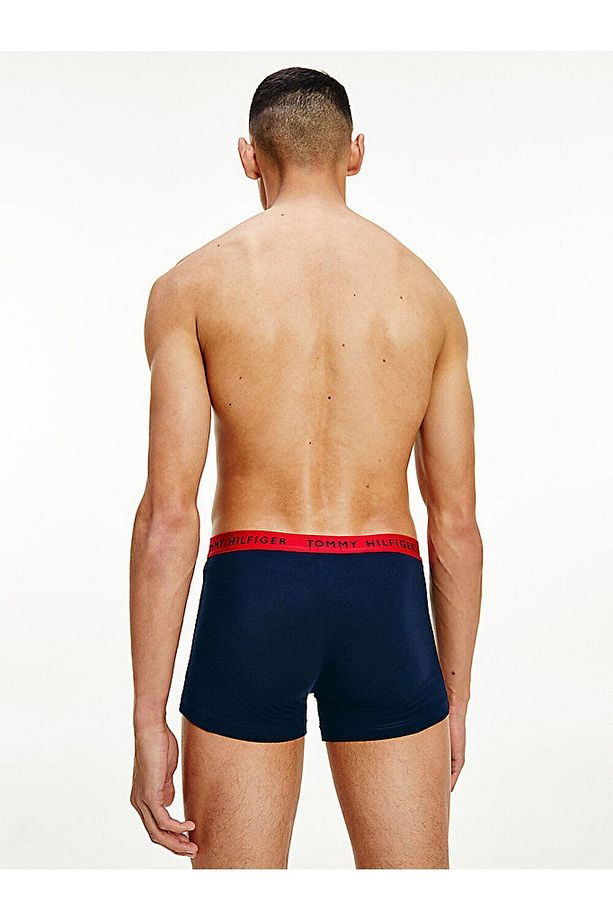 Erkek Dokuma Kumaş Normal Bel Düz Model Lacivert Boxer UM0UM02324-0SE - 3