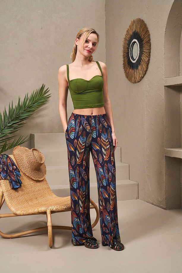 Kadın 3lü Pijama Takımı 25130 - 1