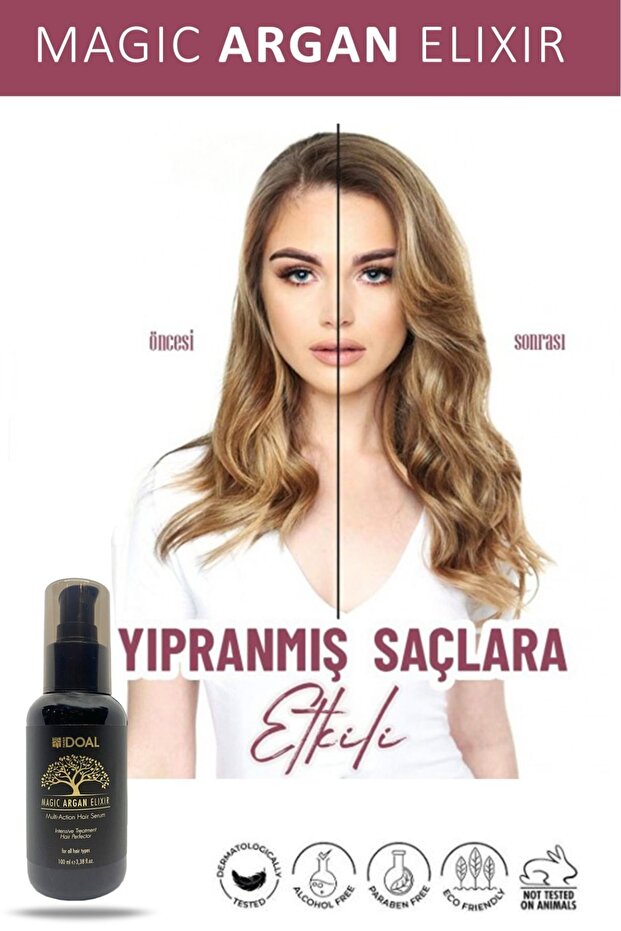 Argan Elixir Saç Bakım Serumu 100 ml - 3