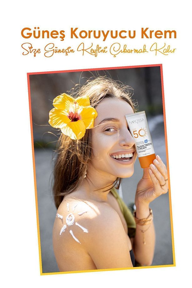 Yüksek Koruyucu, Leke Karşıtı Güneş Kremi 50 SPF+ Waterproof UVA + UVB 50 ML - 2