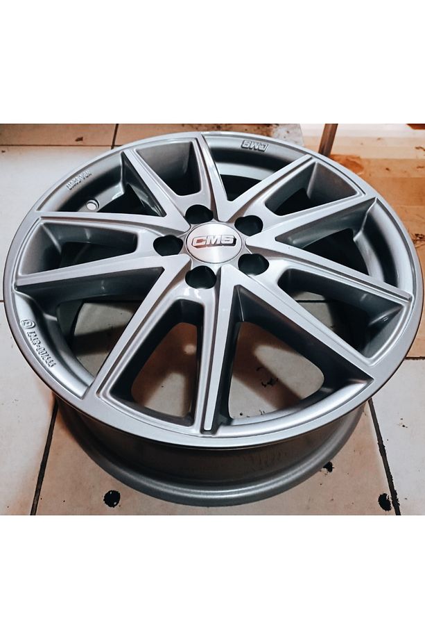 JANT-CMS 6.5X16 5X100 16* ET.47 CB:57.1 RACİNG SİLVER JANT-4 ADET - 1