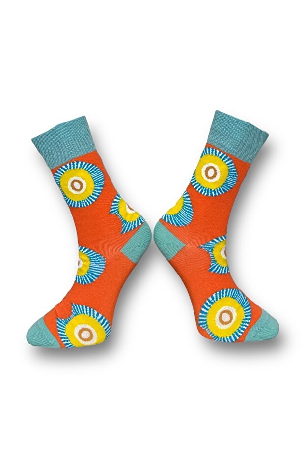 Unisex Patterned Socks Set - Pack of 2 - 2