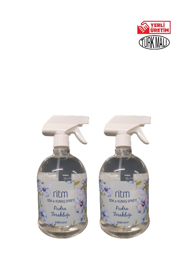 Oda&Kumaş Spreyi Pudra Ferahlığı 1000ml x 2 Adet - 1