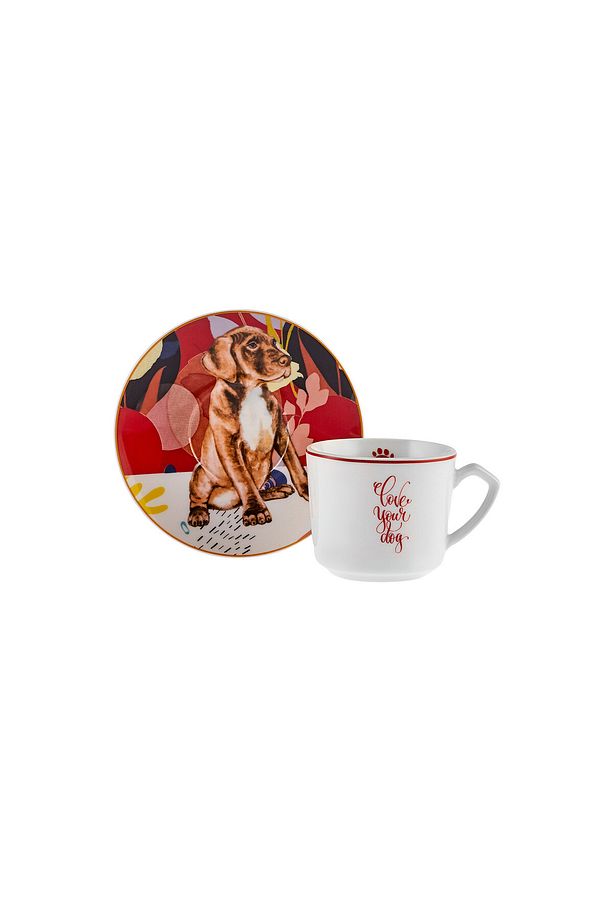 Perro 6 Kişilik Kahve Fincan Takımı 80 ml - 8