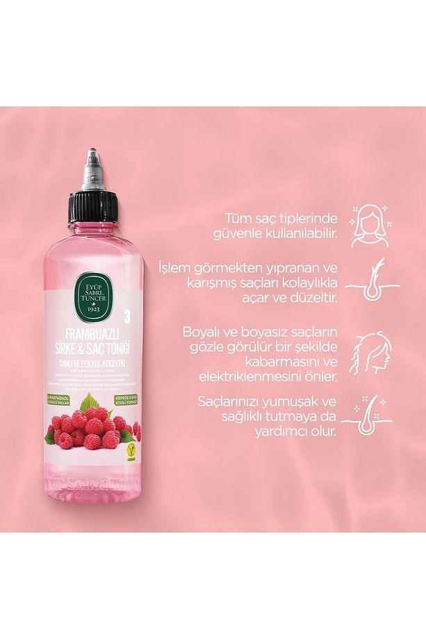 6 AL 5 ÖDE Eyüp Sabri Tuncer Frambuazlı Sirke & Saç Toniği 500 ml ve ROSIE - 3