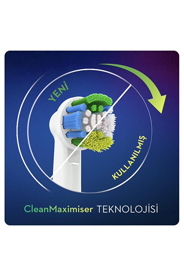 Diş Fırçası Yedek Başlığı Clean Maximiser Precision Clean 4 Lü - 5