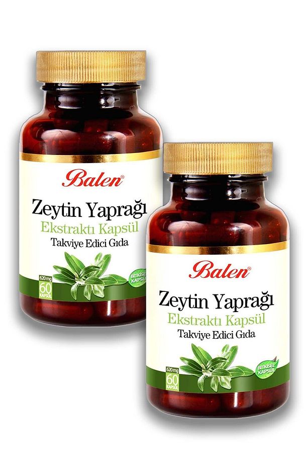 Zeytin Yaprağı Ekstraktı 620 Mg 60 Kapsül X 2 Adet - 1