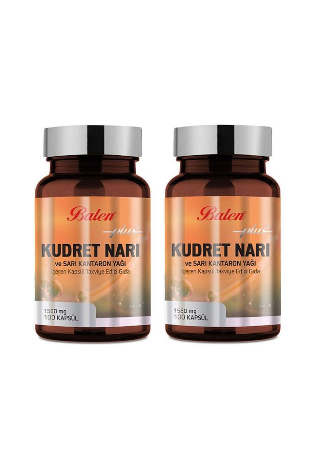 Kudret Narı-sarı Kantaron Yağı Soft Kapsül 100 Kap X 2 Adet - 1