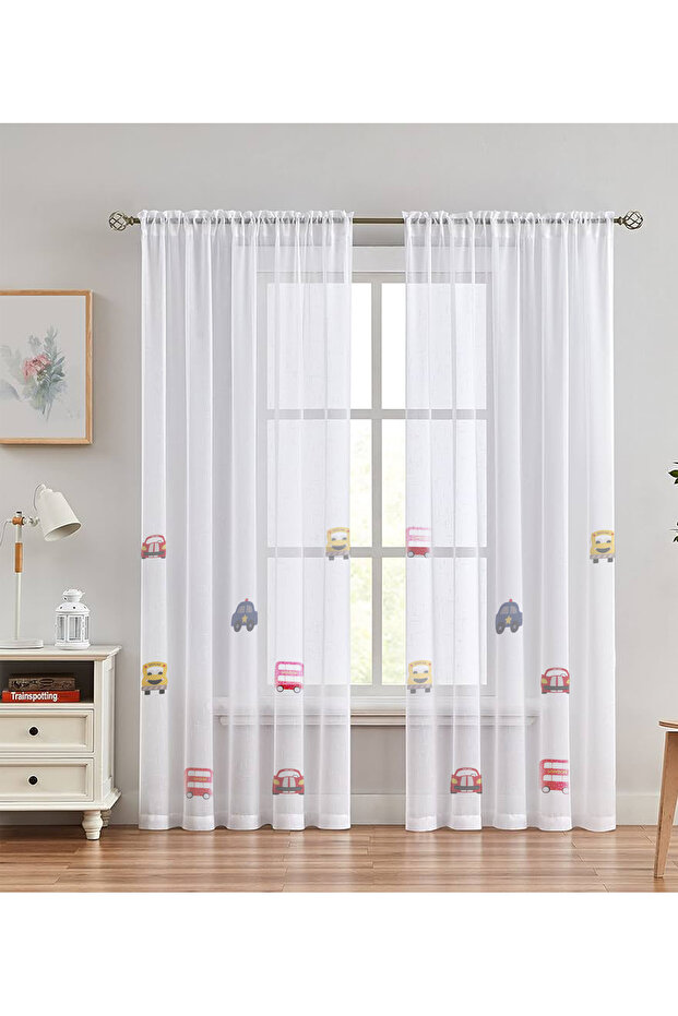 çocuk odası tül perde - 1