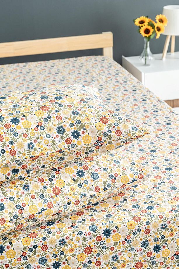 | Liberty | %100 Pamuk Tek Kişilik 100 X 200 Lastikli Çarşaf Seti - 2