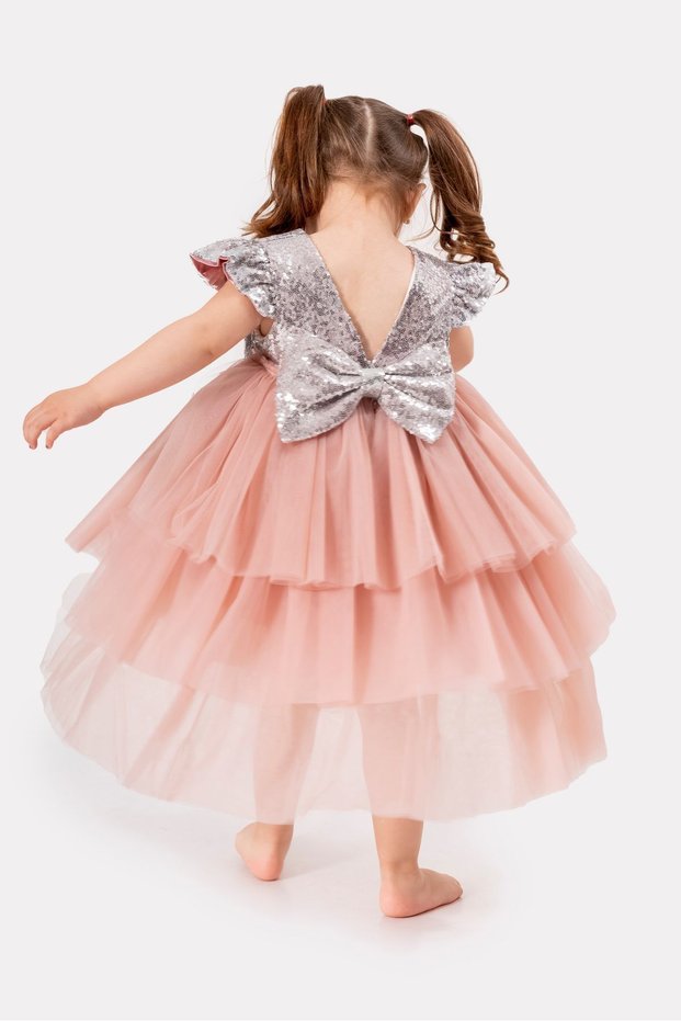 Baby Girl Kids Birthday Party Wedding Dress Tulle Tutu Lined Children's Clothing Toddler Clothing Baby Girl E