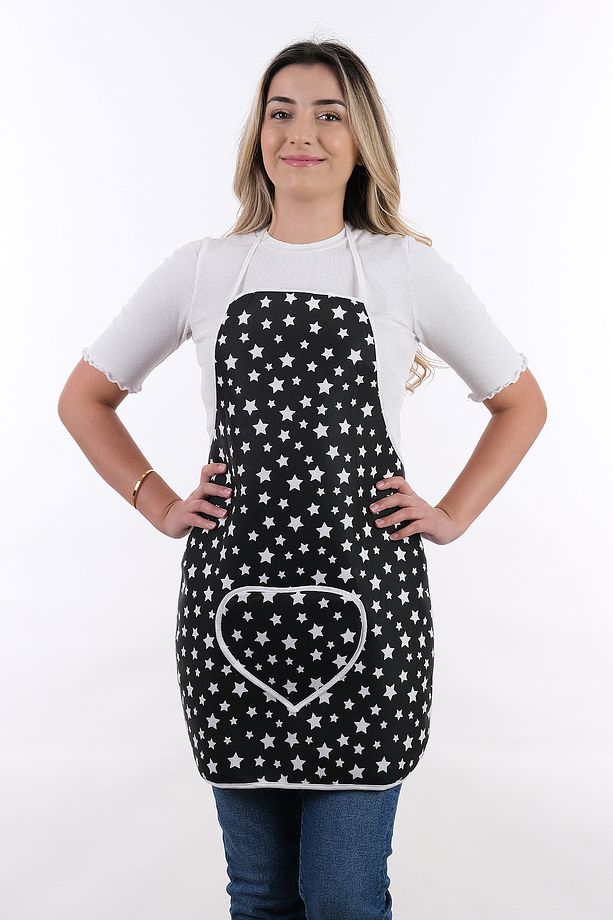 Trendy 3lü Set Su Geçirmez Mutfak Önlüğü Çeyiz Seti Isıya Dayanıklı Fırın Eldiveni Ve Tutacak Takımı - 4