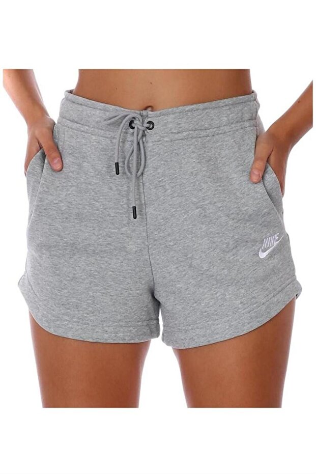 W Nsw Essntl Flc Hr Short Ft Kadın Şort Cj2158-063 - 2