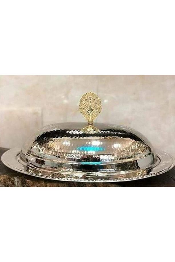 Bakır Servis Tabağı (el Yapımı)küçük Boy - 1