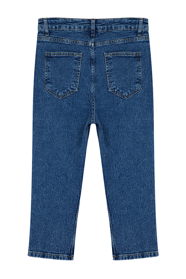 Mavi Yüksek Bel Kapri Jeans TWOAW25JE00010 - 7