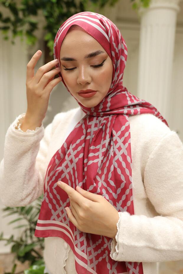 Desenli Soft Şal 70016-21 - 3